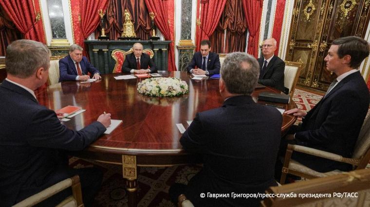 22:51, 05 Сентября 2026 Путин встретился с Уиткоффом и Кушнером в Кремле: что известно