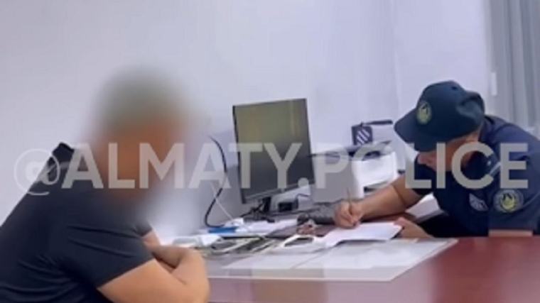 Числившийся в розыске житель Алматы сказал полиции, что является гражданином Ямайки (видео)