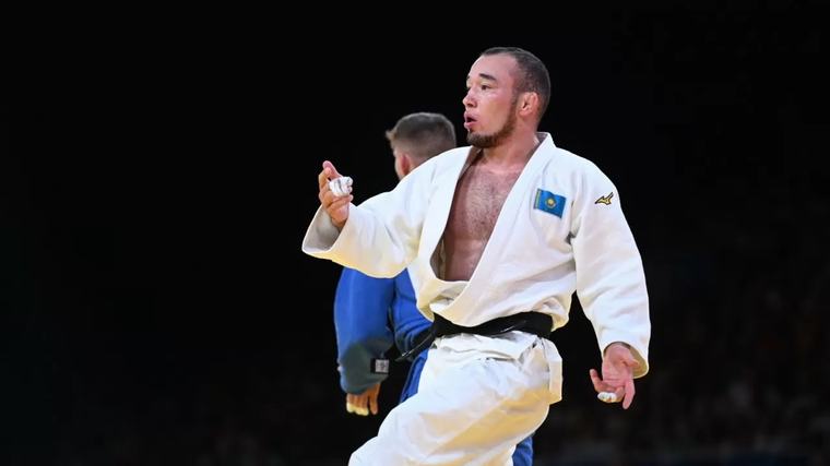 Казахстанский дзюдоист завоевал «золото» на турнире Grand Slam