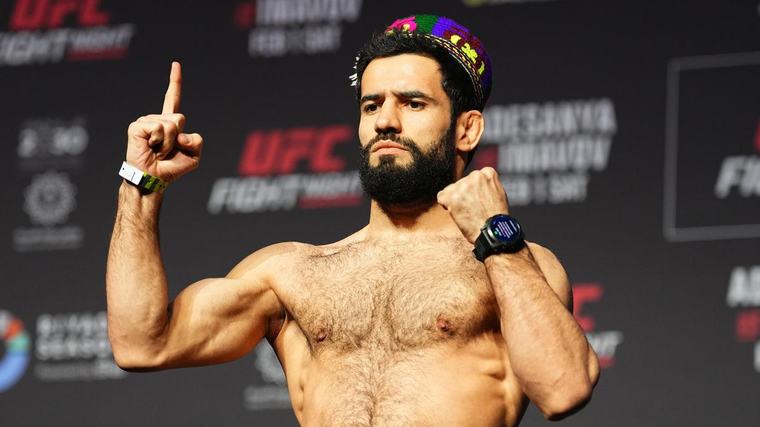 Таджикистанца Мухаммада Наимова во второй раз подряд нокаутировали в UFC