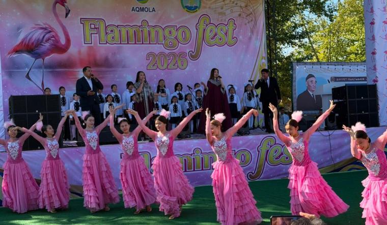 Ақмола облысында екінші мәдени-туристік Flamingo Fest фестивалі басталды