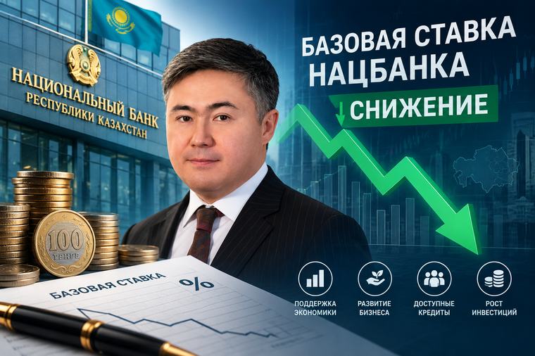 Сулейменов объяснил, почему Нацбанк РК снизил базовую ставку