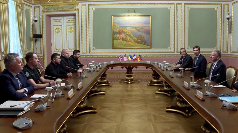 Мировые новости Первый раунд переговоров Зеленского с посланниками Трампа завершился в Киеве